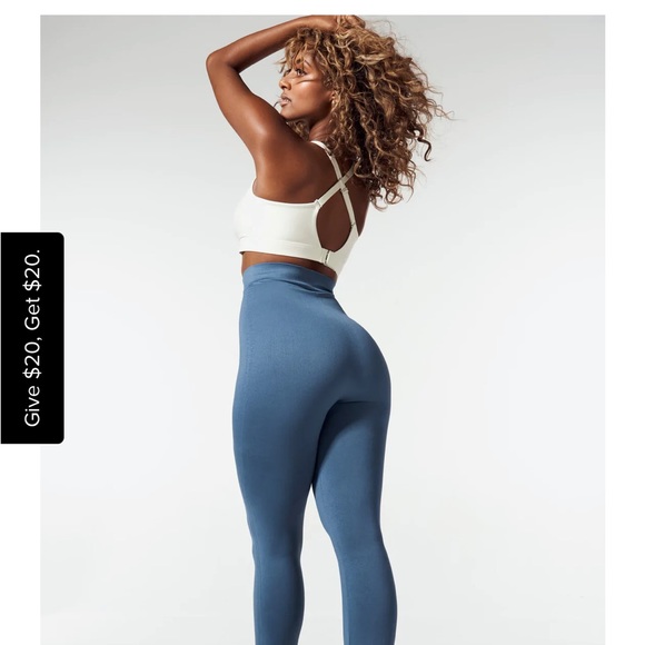 BLANQI® Everyday™ Highwaist Postpartum + Nursing Support Leggings - oil blue/med - Picture 2 of 6